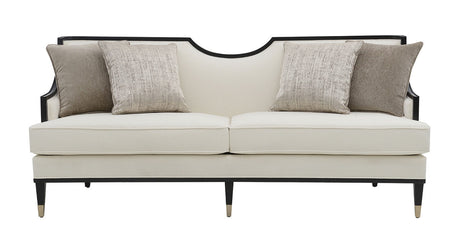 La Salle White Sofa by Furniture of America at Eve Furniture