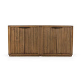 Labelle Tan Oak 4 Door Buffet by Classic Home at Eve Furniture