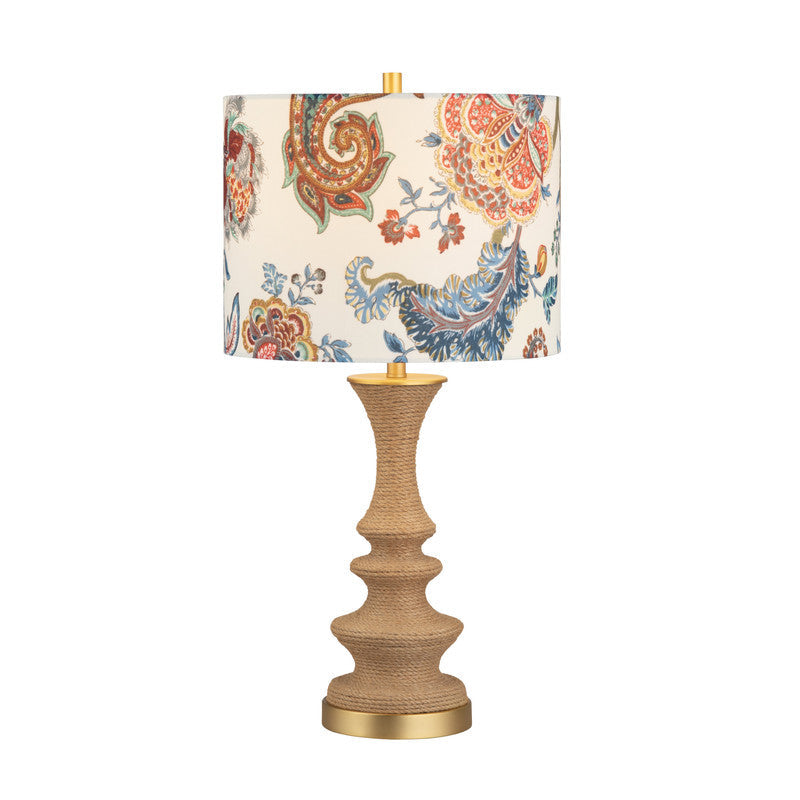 Laboheme Natural/Multicolor Table Lamp (Set of 2) by Crestview at Eve Furniture