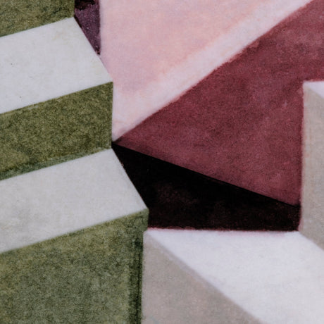 Labyrinth I Multi Color by Mercana Studio a Hand Embellished Textured Canvas by Mercana at Eve Furniture