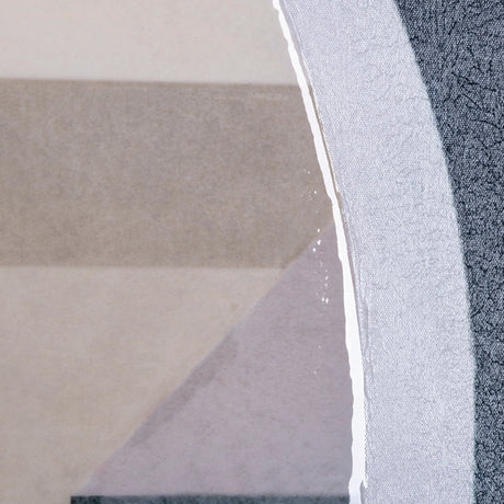 Labyrinth II Tri Color by Mercana Studio a Hand Embellished Textured Canvas by Mercana at Eve Furniture