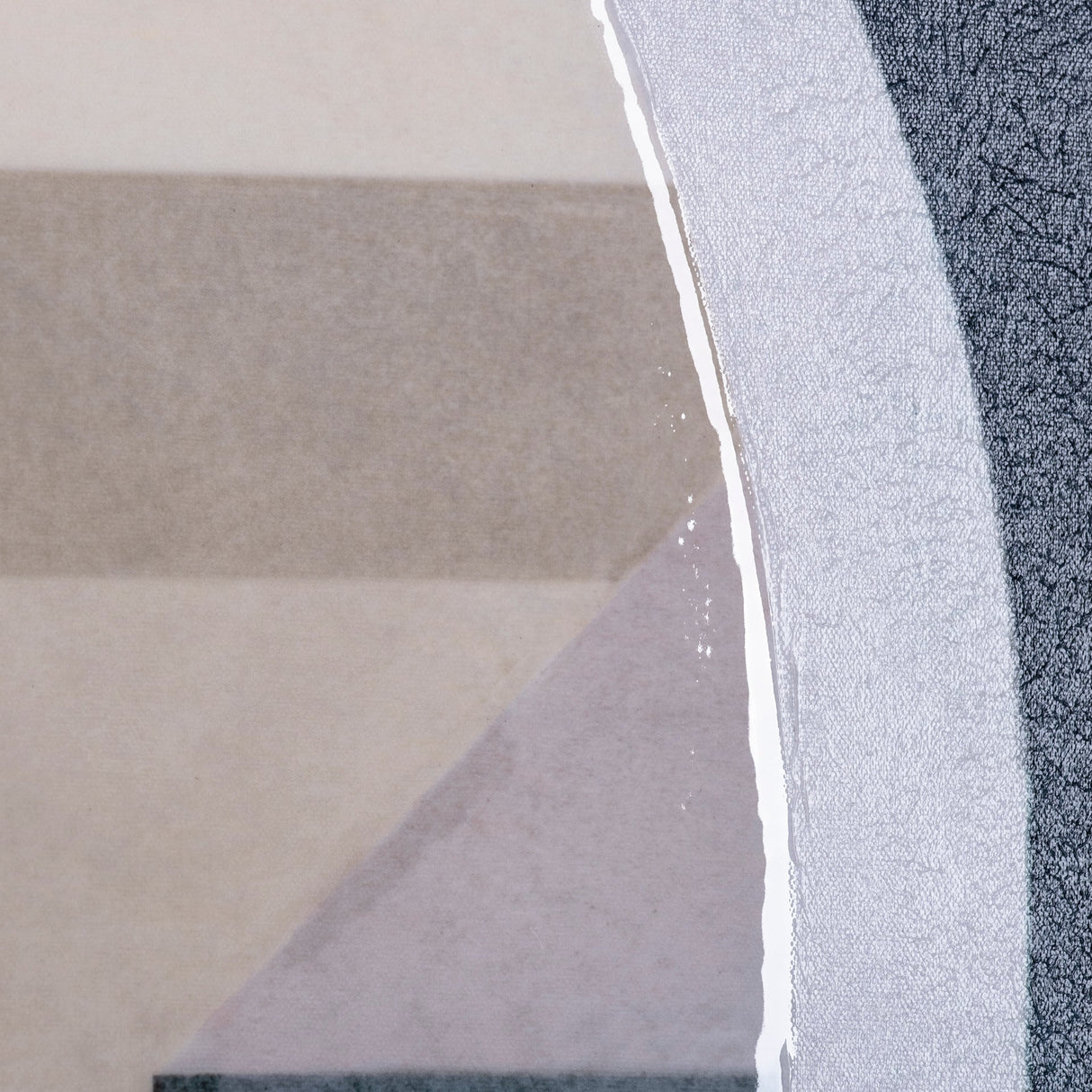 Labyrinth II Tri Color by Mercana Studio a Hand Embellished Textured Canvas by Mercana at Eve Furniture