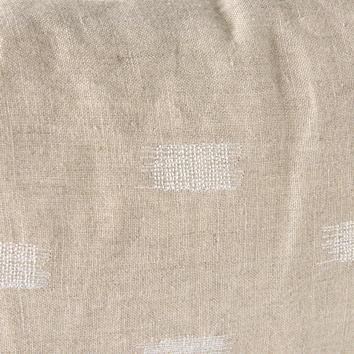 Lacey Beige/White Decorative Pillow Cover by Mercana at Eve Furniture