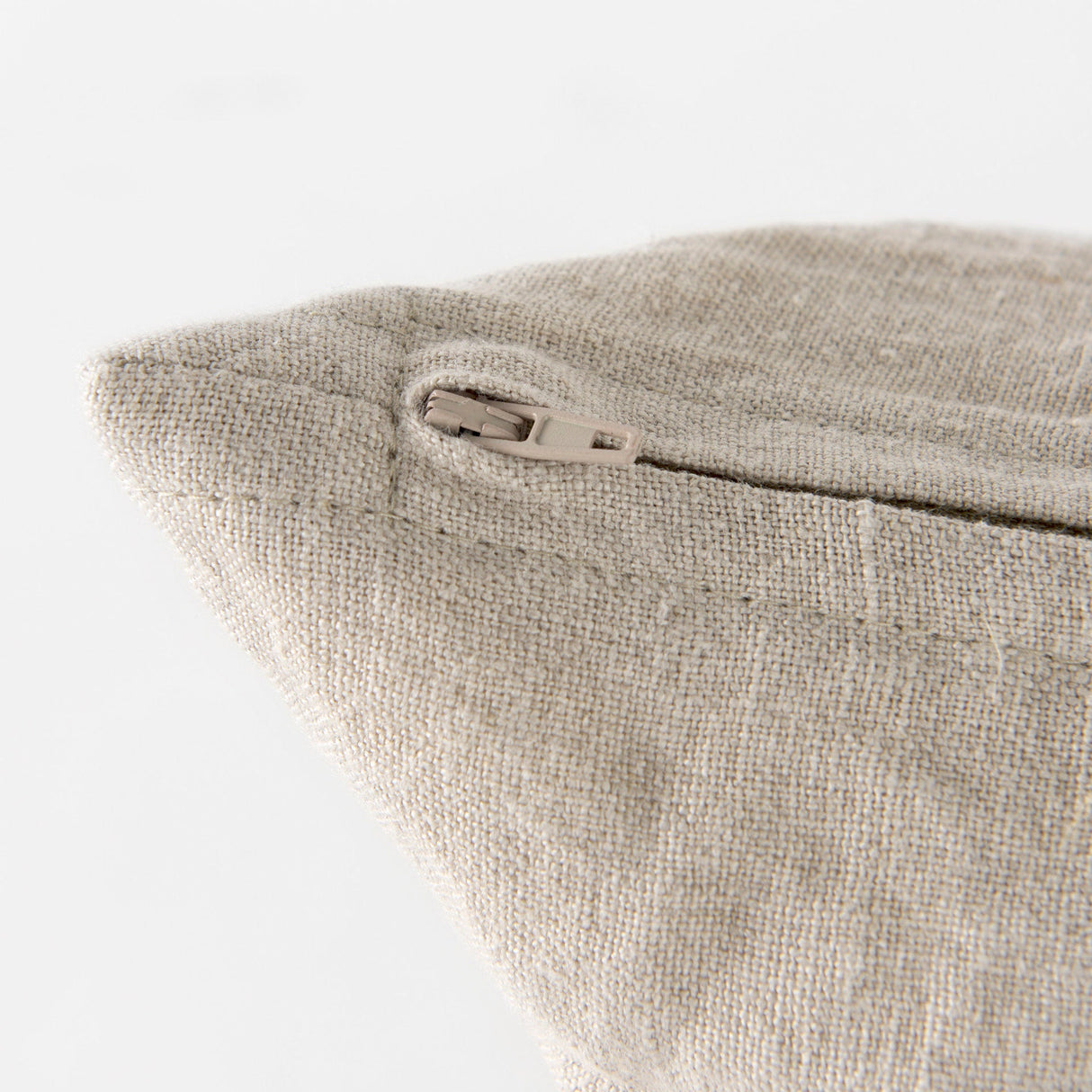 Lacey Beige/White Decorative Pillow Cover by Mercana at Eve Furniture