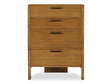Lachlan Brown 4 Drawer Chest by MOES at Eve Furniture