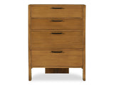 Lachlan Brown 4 Drawer Chest by MOES at Eve Furniture