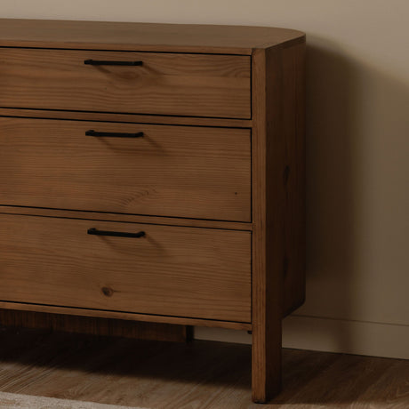 Lachlan Brown 6 Drawer Dresser by MOES at Eve Furniture