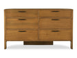 Lachlan Brown 6 Drawer Dresser by MOES at Eve Furniture