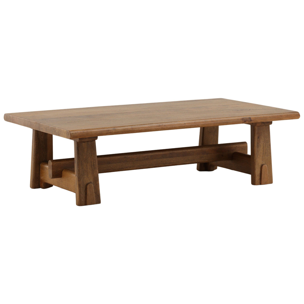 Lachlan Coffee Table, Natural by Dovetail at Eve Furniture