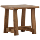 Lachlan Side Table, Natural by Dovetail at Eve Furniture