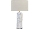 Lachlan White/Gold Table Lamp (Set of 2) by Crestview at Eve Furniture