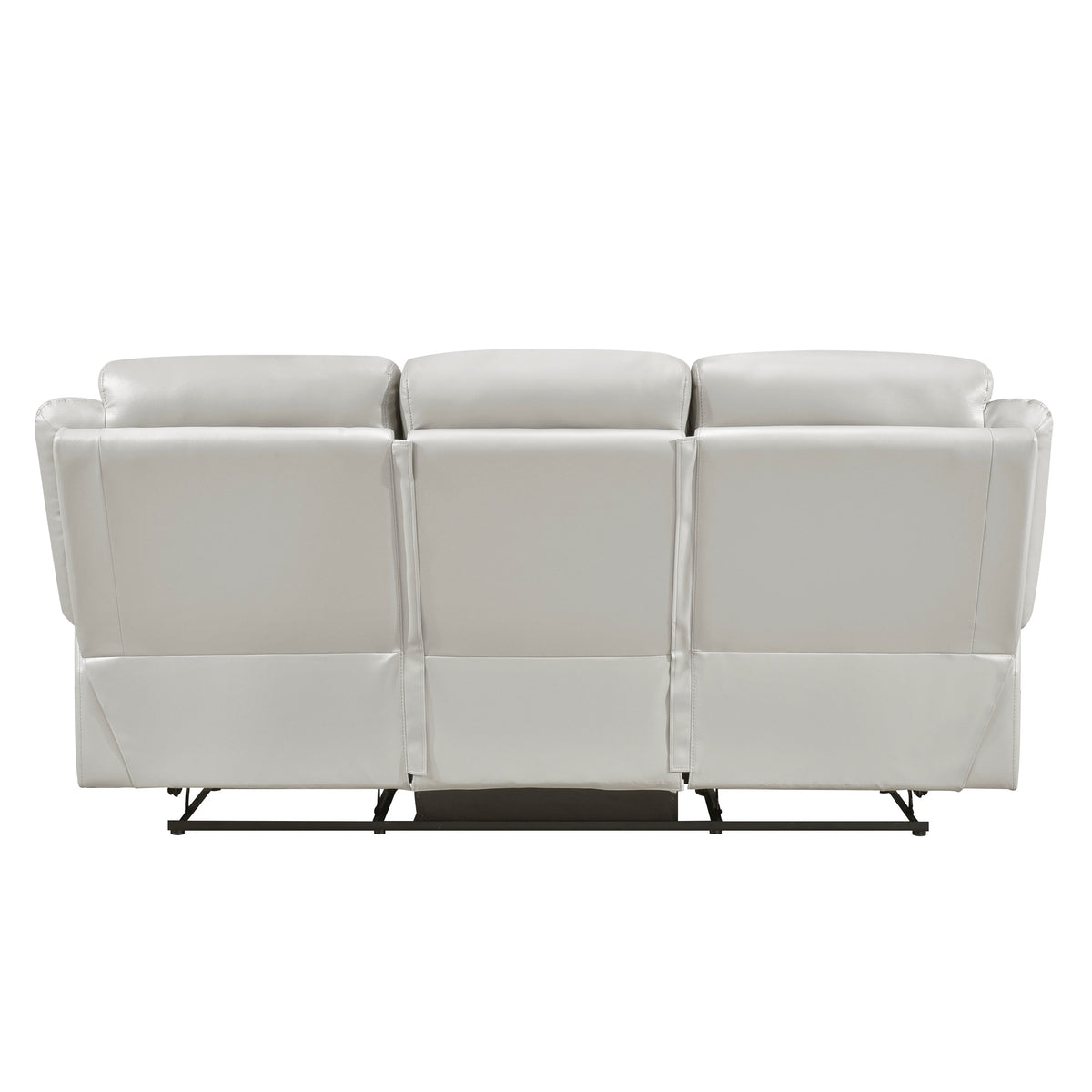 Laconia Silver 2-Piece Double Reclining Set by Homelegance at Eve Furniture