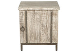 Laddford Whitewash Accent Cabinet by Ashley at Eve Furniture