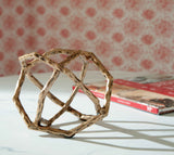 Laddington Antique Brass Finish Sculpture by Ashley at Eve Furniture
