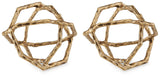 Laddington Antique Brass Finish Sculpture by ASHLEY FURNITURE at Eve Furniture