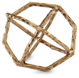 Laddington Antique Brass Finish Sculpture by ASHLEY FURNITURE at Eve Furniture