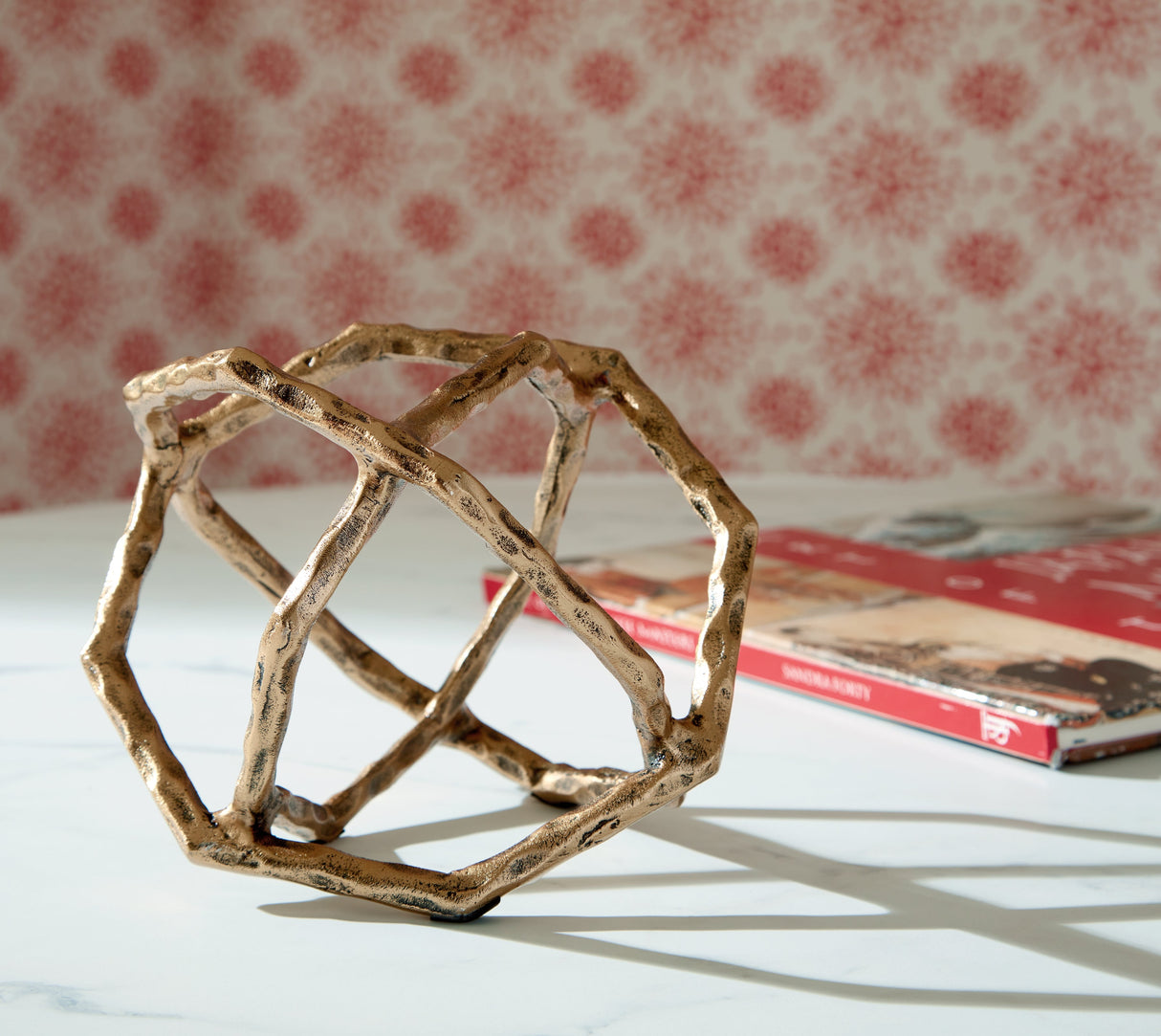 Laddington Antique Brass Finish Sculpture by ASHLEY FURNITURE at Eve Furniture