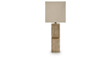 Laddner Beige Table Lamp by Ashley at Eve Furniture