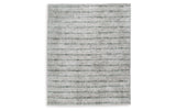 Laddway Cream/Green Large Rug by Ashley at Eve Furniture