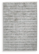 Laddway Cream/Green Medium Rug by Ashley at Eve Furniture