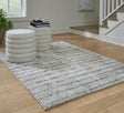 Laddway Cream/Green Medium Rug by Ashley at Eve Furniture