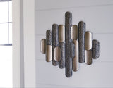 Laddwick Champagne/Black Wall Decor