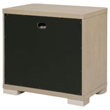Ladera Light Elm 2-Drawer Nightstand by Coaster at Eve Furniture