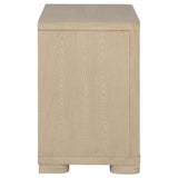 Ladera Light Elm 2-Drawer Nightstand by Coaster at Eve Furniture