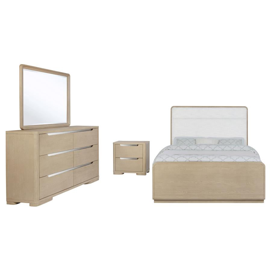 Ladera Light Elm 4-piece Queen Bedroom Set by Coaster at Eve Furniture