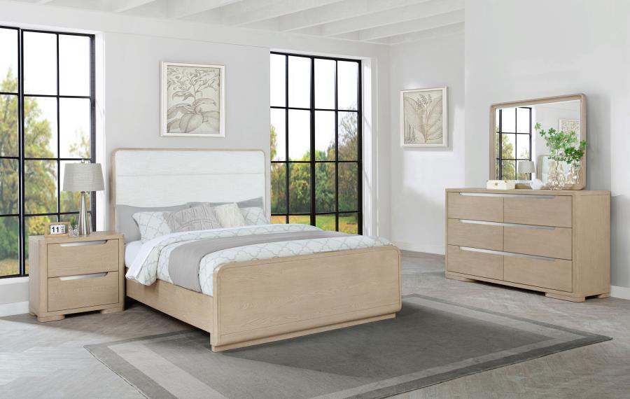 Ladera Light Elm 4-piece Queen Bedroom Set by Coaster at Eve Furniture