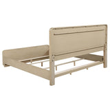 Ladera Light Elm 5-Piece Eastern King Bedroom Set by Coaster at Eve Furniture