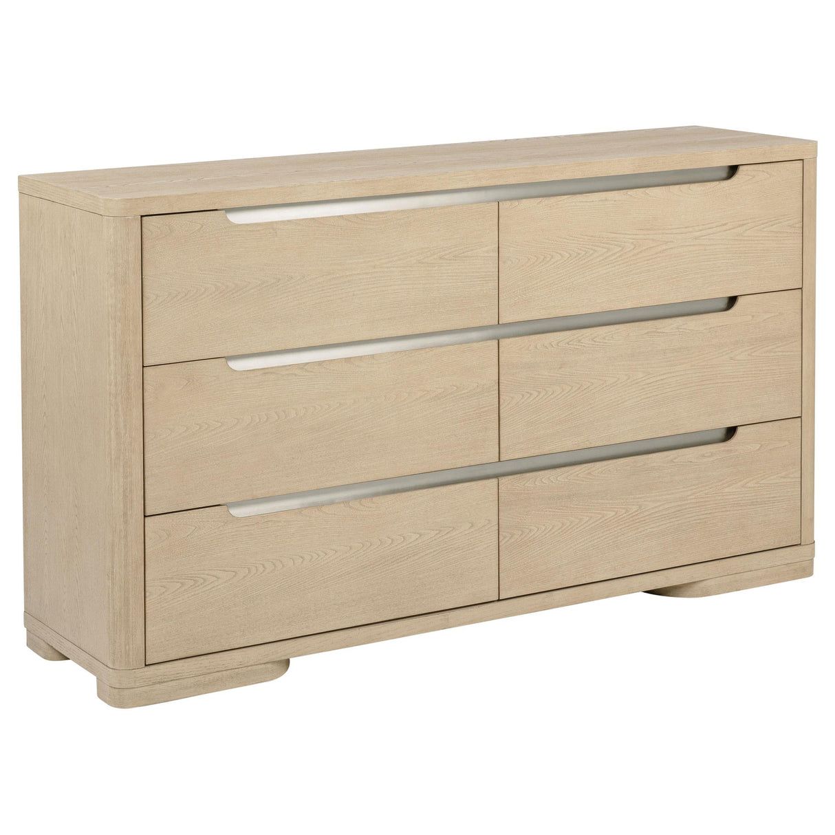 Ladera Light Elm 6-Drawer Bedroom Dresser by Coaster at Eve Furniture