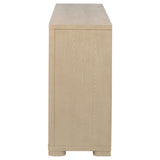 Ladera Light Elm 6-Drawer Bedroom Dresser by Coaster at Eve Furniture