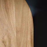 Ladgate Black/Natural Accent Table by Ashley at Eve Furniture