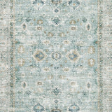Ladstoney Teal/Beige/Ochre Large Rug by Ashley at Eve Furniture