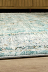 Ladstoney Teal/Beige/Ochre Large Rug by Ashley at Eve Furniture