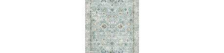 Ladstoney Teal/Beige/Ochre Large Rug by Ashley at Eve Furniture