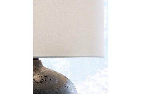 Ladstow Black Table Lamp by Ashley at Eve Furniture
