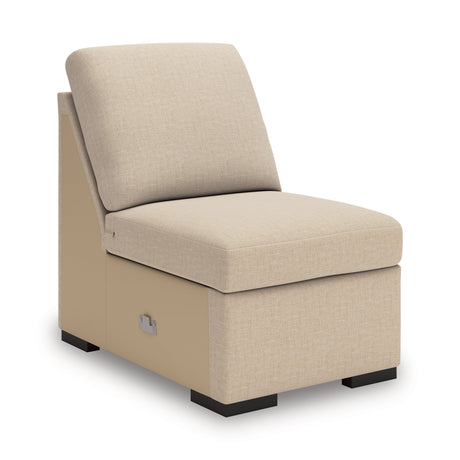 LadyMae Brown and Beige 5-Piece Left Arm Facing Chaise Sectional by Ashley at Eve Furniture