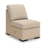 LadyMae Twill 5-Piece Left Arm Facing Chaise Sectional by Ashley at Eve Furniture