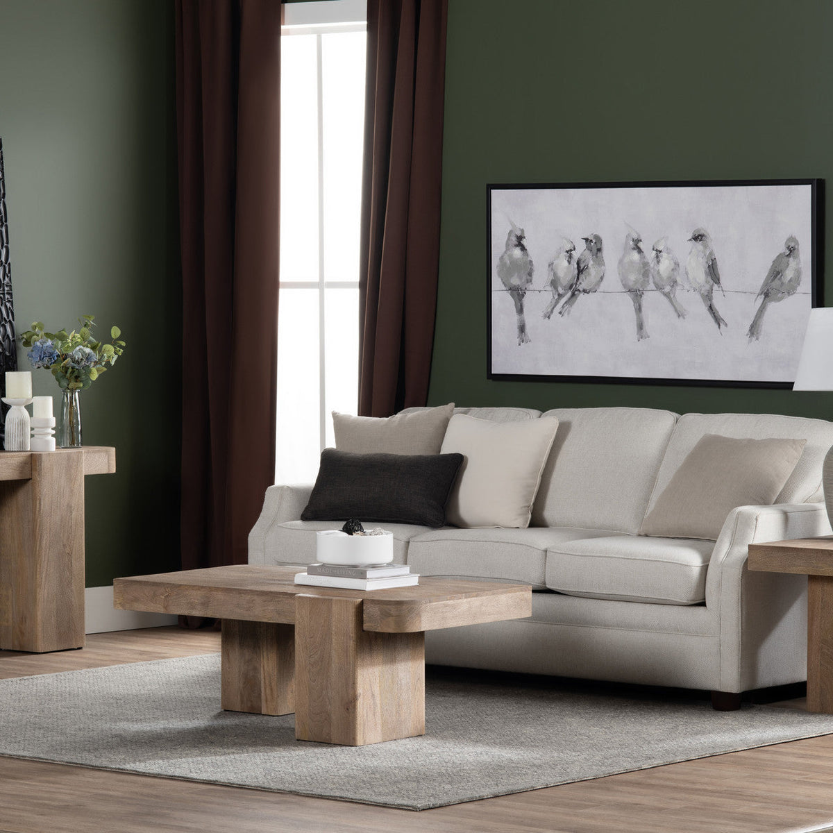 Lafayette Brown Cocktail Table by Crestview at Eve Furniture