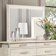 Lafayette Weathered Gray Mirror by Furniture of America at Eve Furniture