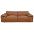 Laffey Tan Top Grain Leather Sofa by Ashcroft Furniture at Eve Furniture