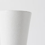 Laforge 9.4H Small White Ceramic Vase by Mercana at Eve Furniture