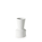 Laforge 9.4H Small White Ceramic Vase by Mercana at Eve Furniture