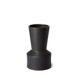 Laforge Black Ceramic Vase by Mercana at Eve Furniture