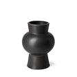 Laforge II Black Ceramic Vase by Mercana at Eve Furniture