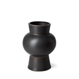 Laforge II Black Ceramic Vase by Mercana at Eve Furniture