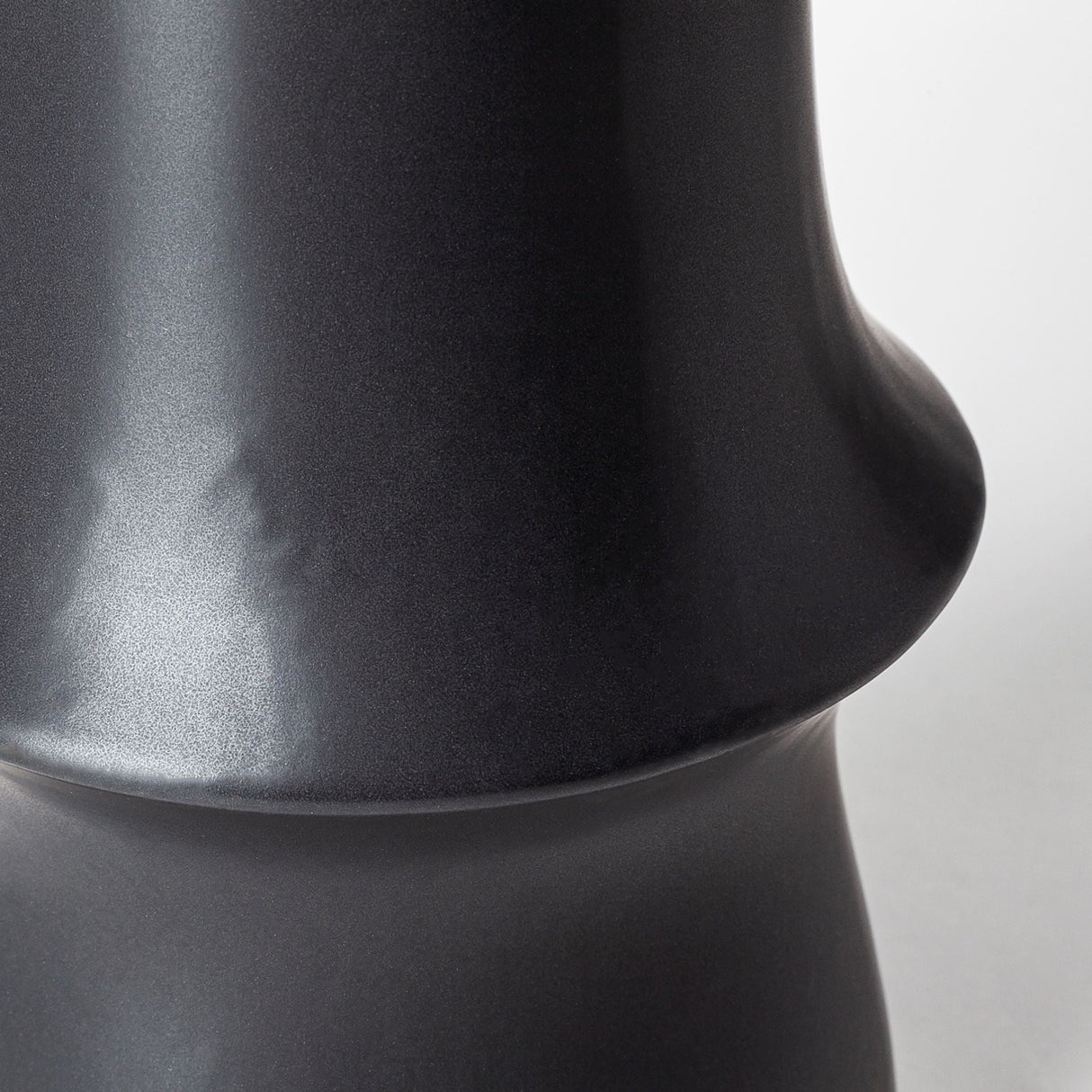 Laforge III Black Ceramic Vase by Mercana at Eve Furniture