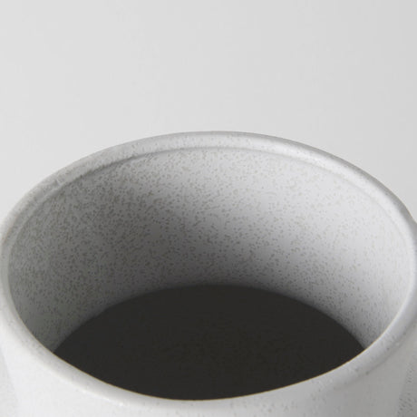 Laforge Medium White Ceramic Vase by Mercana at Eve Furniture